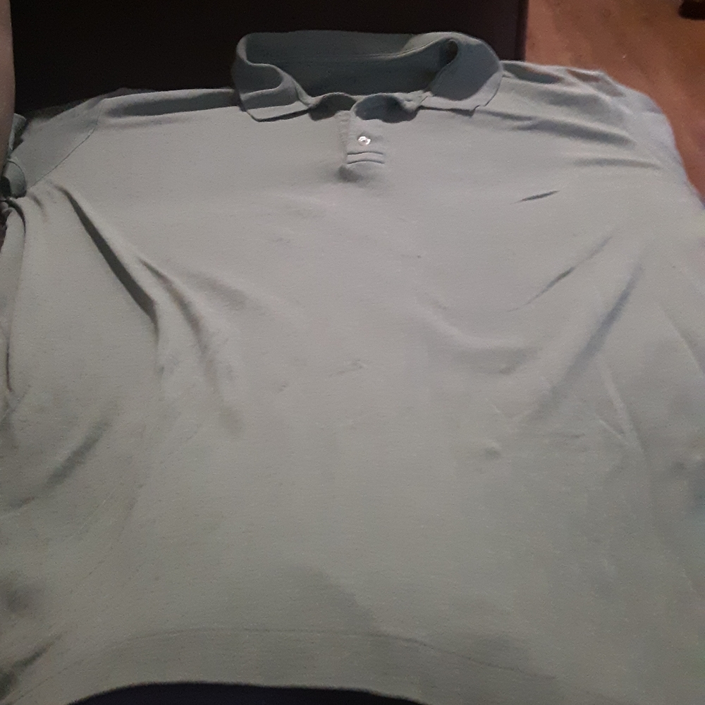 Green XL Mens Polo